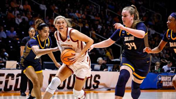 Ashley Joens era ends for ISU with first-round loss to Toledo