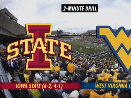 2-Minute Drill: Iowa State Cyclones at West Virginia Mountaineers