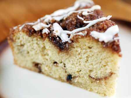 Classic coffee cake gets gluten-free treatment, result is delicious