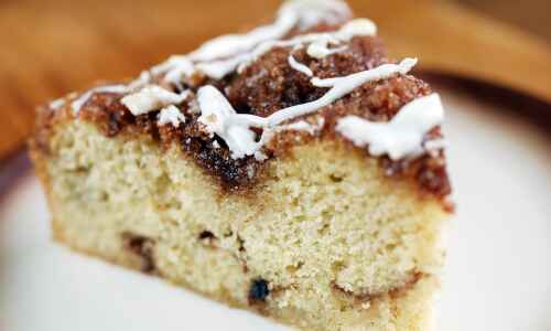 Classic coffee cake gets gluten-free treatment, result is delicious