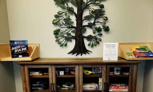 Kalona library opens checkout for board games