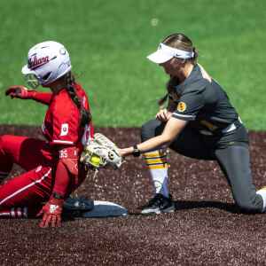 Photos: Iowa softball hosts Indiana