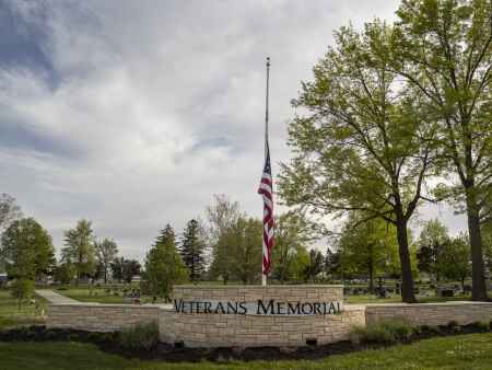 Veterans Memorial in Coralville nears completion