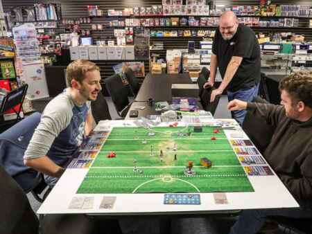 Geek City Games in North Liberty is a screen-free zone