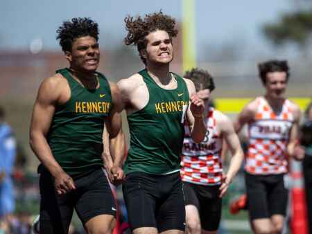 Kennedy provides the highlights at its home track and field invitational