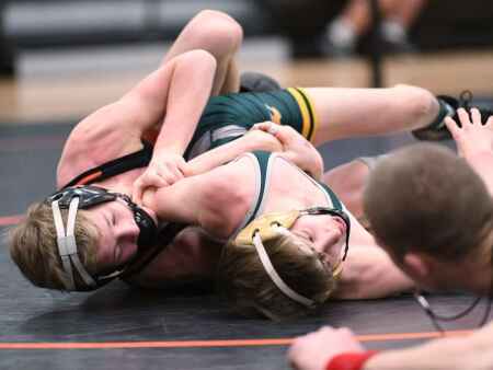 Prairie’s Blake Gioimo demonstrates dominance in drive for state title