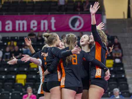 State volleyball photos: Ankeny vs. West Des Moines Valley