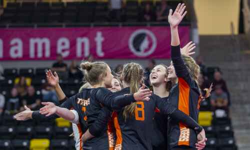 State volleyball photos: Ankeny vs. West Des Moines Valley