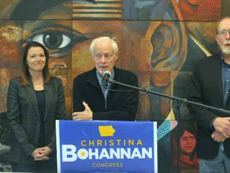 Past political foes team up to campaign for Christina Bohannan