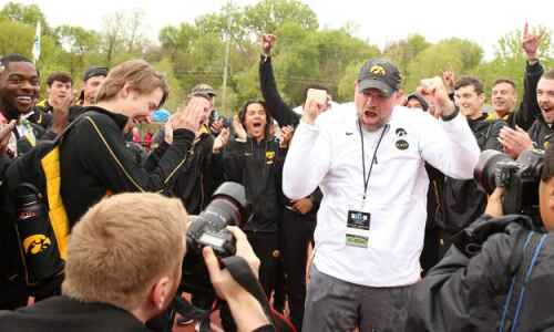 Iowa wins Big Ten men’s outdoor track and field title