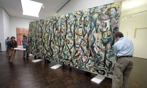 University of Iowa welcomes home Jackson Pollock’s ‘Mural’