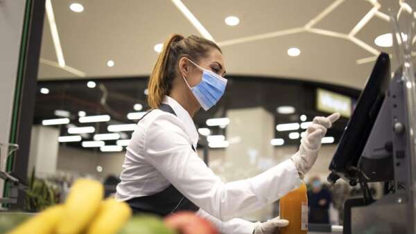 On the front lines with grocery store employees during the pandemic