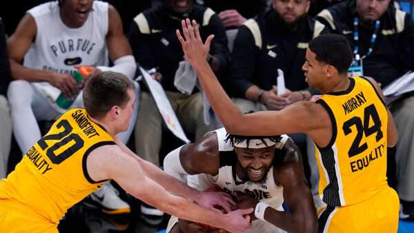 Iowa-No. 1 Purdue men’s basketball glance: Time/TV/other info