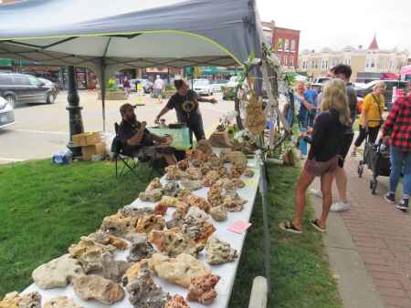 Weather holds out for craft fair
