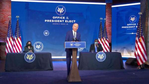 Joe Biden outlines ‘Day One’ agenda of executive actions