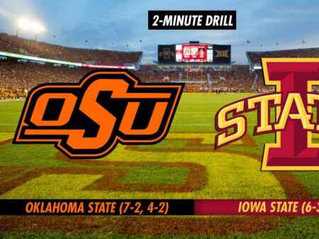 2-Minute Drill: No. 15 Oklahoma State at No. 21 Iowa State