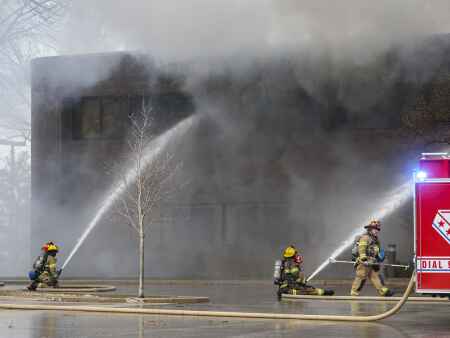 Fire that destroyed UnityPoint office building was not intentionally set, investigators say