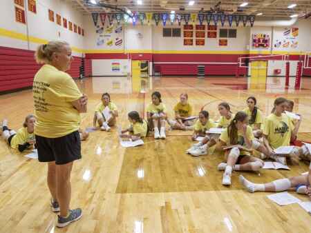 For the Marion volleyball team, the homework starts now