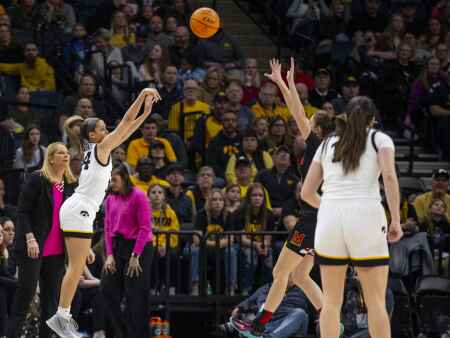 Gabbie Marshall’s shots are falling again, and just in time for Iowa