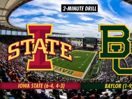 2-Minute Drill: Iowa State Cyclones at Baylor Bears