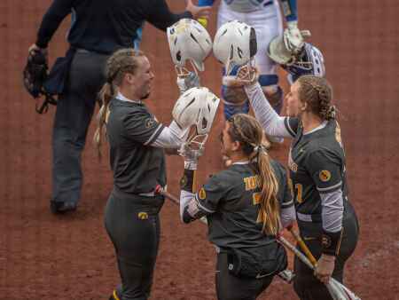 Iowa’s Loecker moves up on all-time home run list