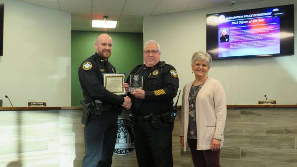 Washington officer named in annual recognition