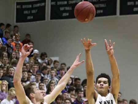 C.R. Xavier point guard Matt Mims will play college basketball at South Dakota State