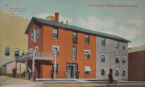 Time Machine: Cedar Rapids once had a ‘creepy’ old City Hall