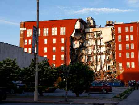Day after Davenport’s building collapse, woman rescued from inside