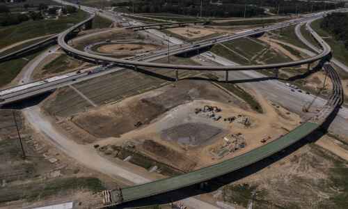 What is expected this year with the I-80/I-380 interchange project?