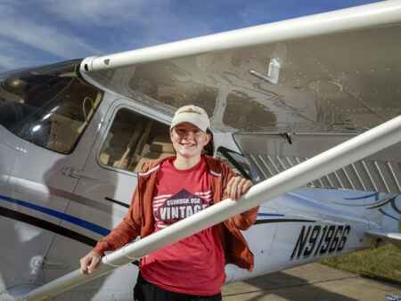 Aviation scholarship helps Iowa City teen soar to her dreams