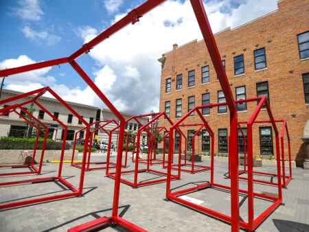 Help affordable housing by taking selfies on these new swings