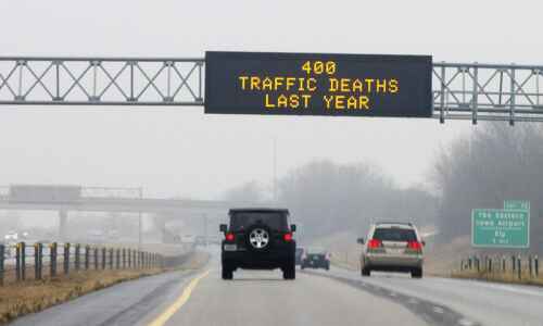 Highway death toll signs may cause more crashes, study says