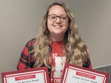 Henry County ISU employee receives two awards
