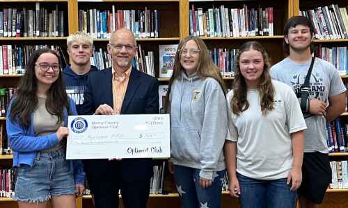 Henry County Optimist Club donates to the Mt. Pleasant FFA