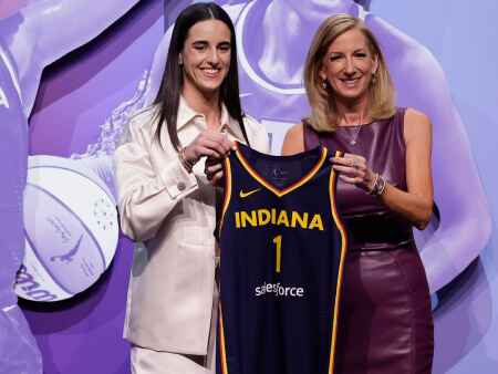 As expected, Caitlin Clark is the WNBA No. 1 pick, by the Indiana Fever