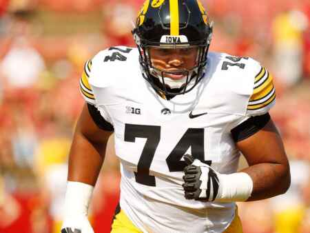Kirk Ferentz counting on Iowa offensive line to take a ‘big step’ in 2018