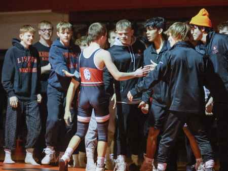 Lisbon cruises to eighth straight State Duals tournament