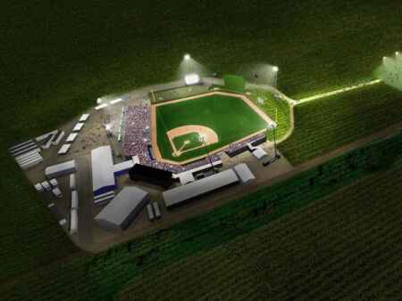Is this heaven? Maybe, once MLB finishes Field of Dreams stadium in Dyersville
