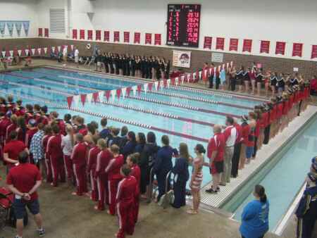 Cedar Falls withstands Kennedy charge for MVC swim crown
