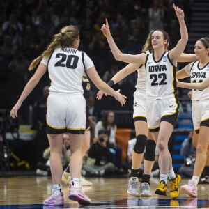 Photos from Iowa’s Sweet 16 win over Colorado