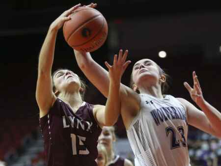 Photos: North Linn vs. Nodaway Valley, Iowa Class 2A girls’ state basketball tournament quarterfinals