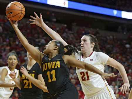 Defense stout, but Iowa State women’s basketball comes up short against Iowa