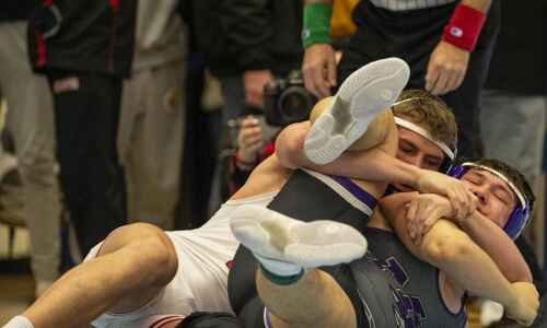 3A state wrestling: National-level loss fuels City High’s Ben Kueter