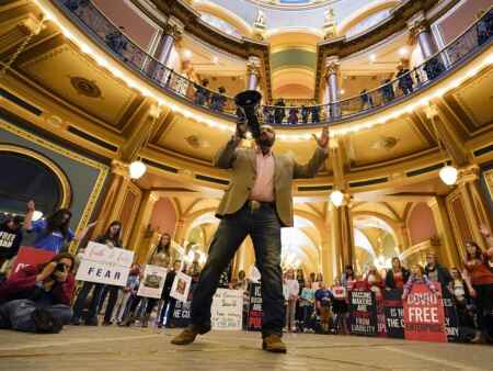 Capitol Ideas: Unmasked rally sets uneasy tone for Iowa Legislature