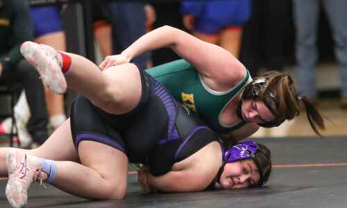 Kennedy’s Ella Brown is determined to succeed in wrestling and team-building