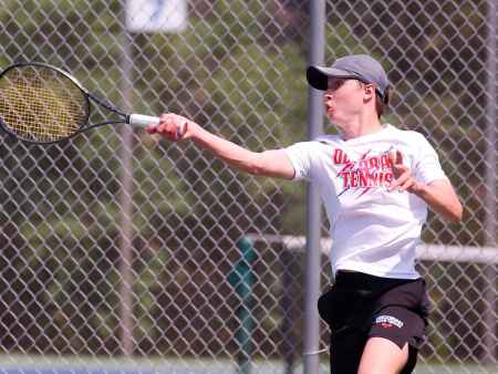 Boys’ state tennis roundup: Caden Branum becomes Decorah’s first singles champion