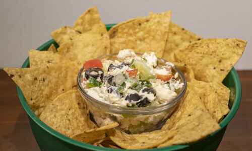 Get ready for holiday parties with this festive dip