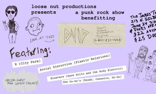 Punk show on Friday to benefit Domestic Violence Intervention Program