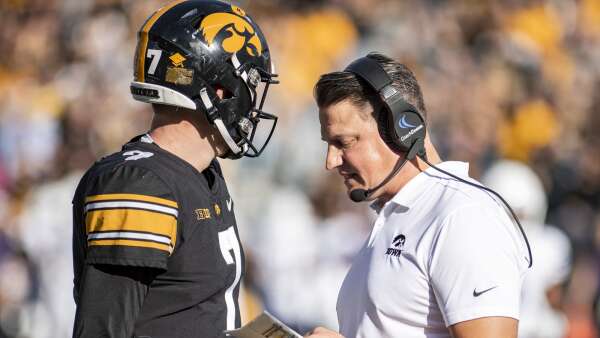 Whether looking at points or yards, Iowa offensive numbers aren’t rosy